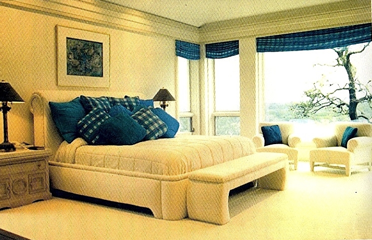 Drapery and pillows