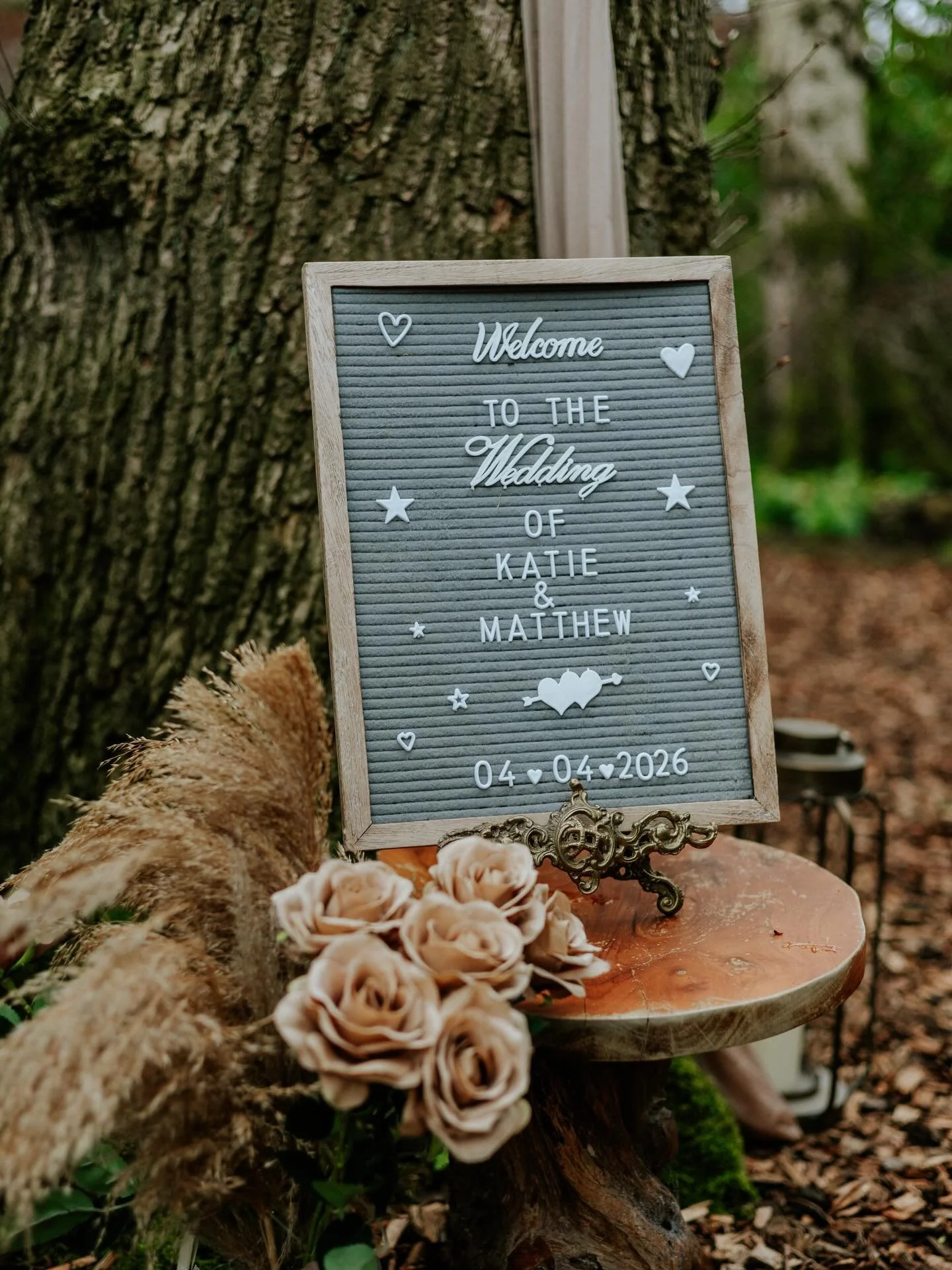 Just over one month since the April magic of K&amp;M&rsquo;s ceremony in the forest 💚

Venue -&nbsp;@loveshackweddings_knutsford&nbsp;
Rings -&nbsp;@forgeandlumber

⚡️LIMITED DATES AVAILABLE FOR 2026
⚡️BOOKS OPEN FOR 2027 &amp; 2028
Let&rsquo;s chat