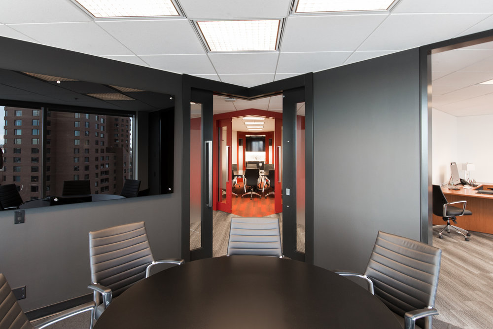  2017 MASI Award winner  Black Diamond relocated several company departments into a single block of contiguous space built around a collaborative reception area. This interior design strategy was implemented to strengthen communication and the compan