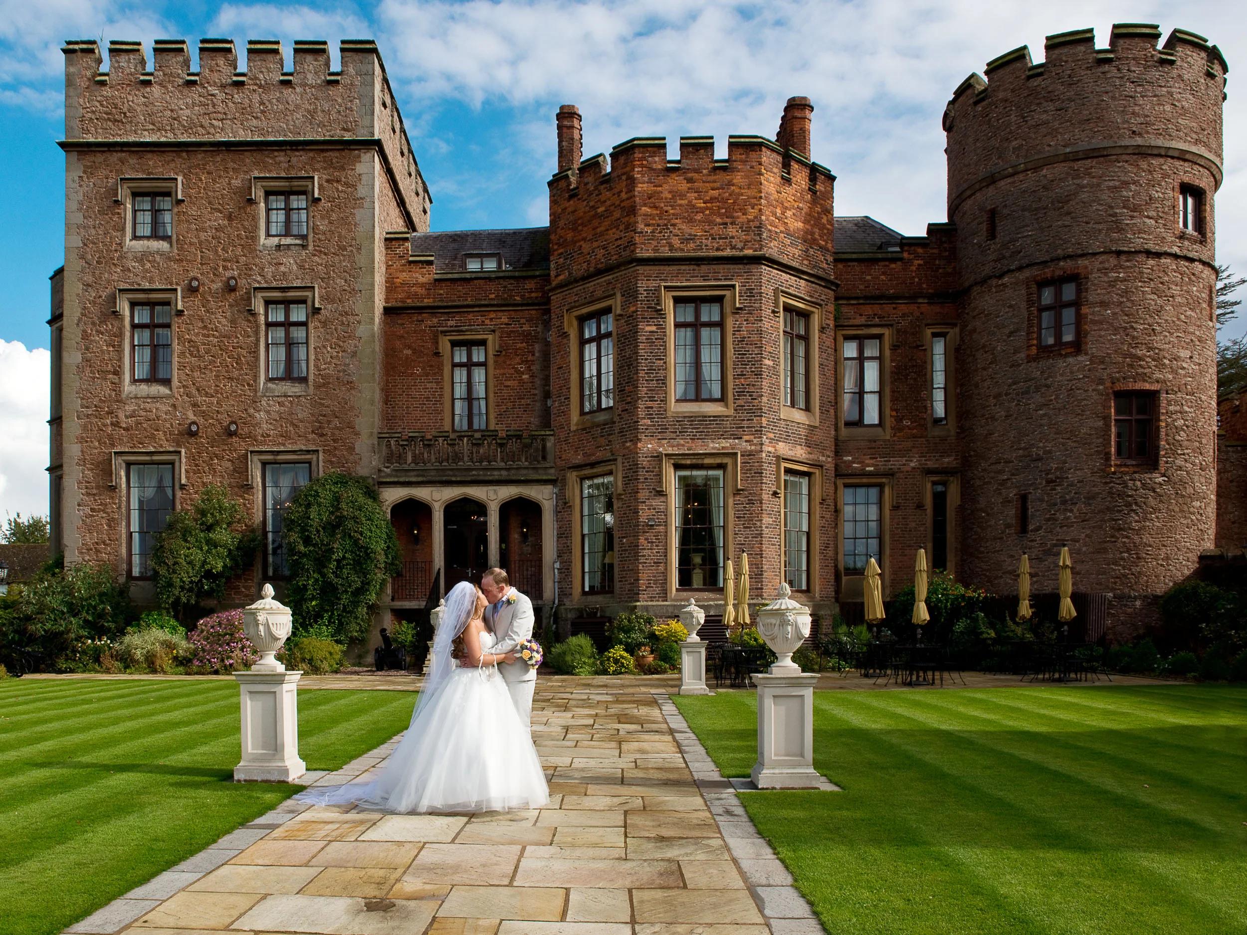 Rowton Castle Shropshire is a beautiful wedding venue in Shropshire