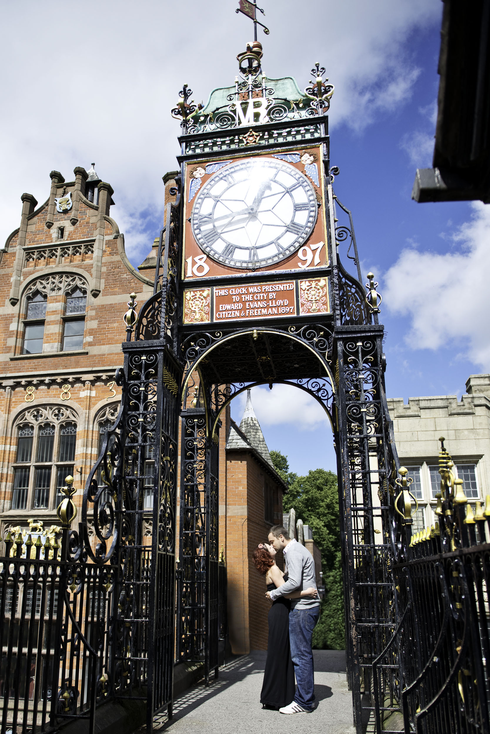From first date meeting under the clock...