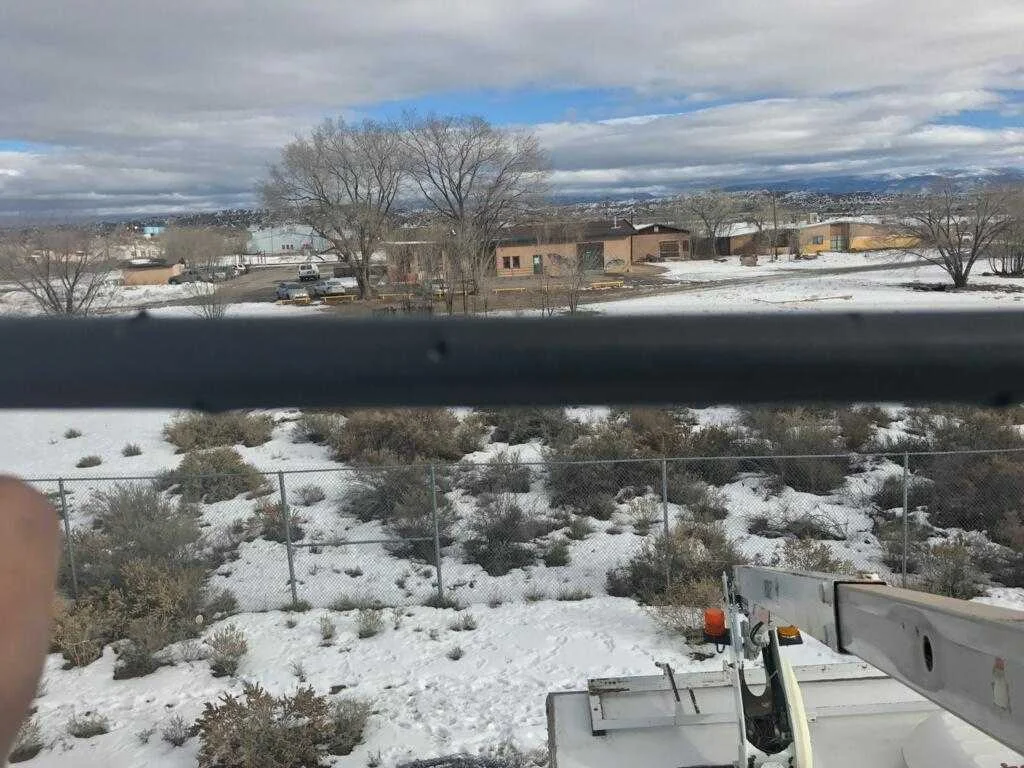 Shotgun damage to fiber