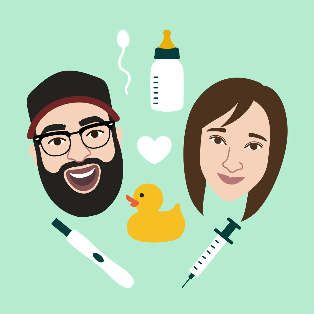 Maya and Noah & Matt and Doree's Eggcellent Adventure #infertility