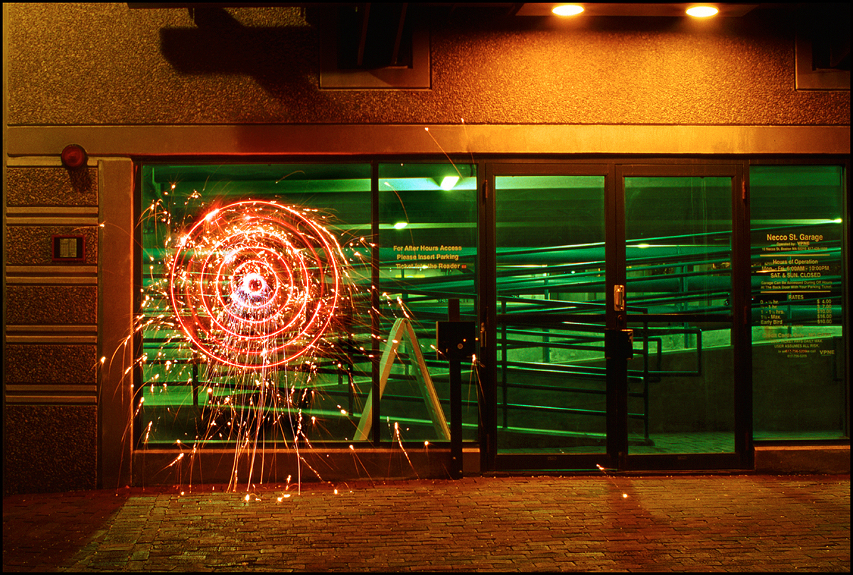 Target Tag NSG Timelight Picture Study with Sparklers & Flares.