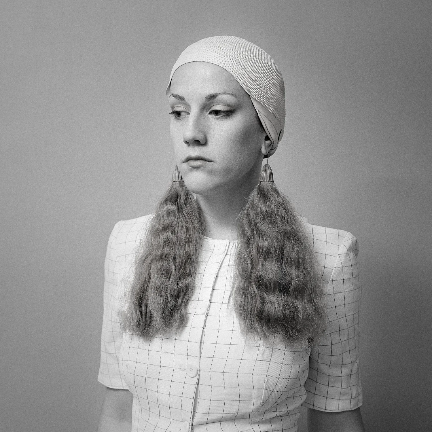 Ear Hair Rebecca Drolen 8 x 8, Edition of 5, signed and numbered Archival pigment print $95