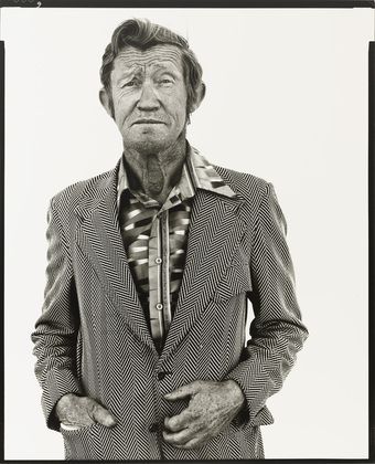 Carl Hoefert, unemployed black jack dealer, Reno, Nevada, August 30, 1983.