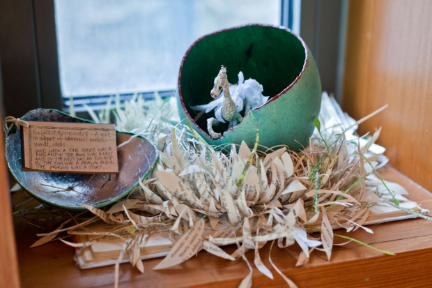 Dragon’s Nest found at the Scottish Storytelling Centre, July 2011
