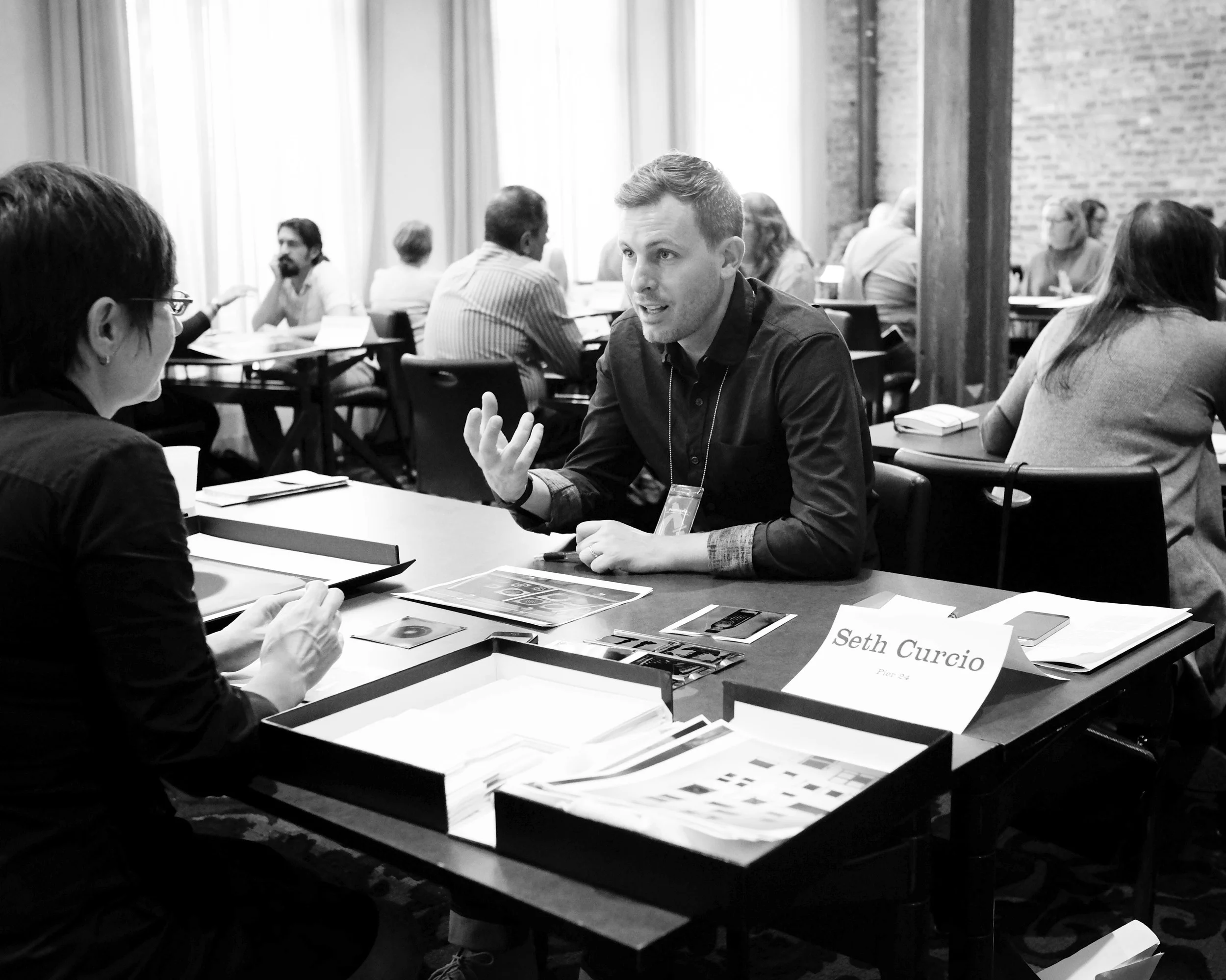 Seth Curcio reviews portfolios.