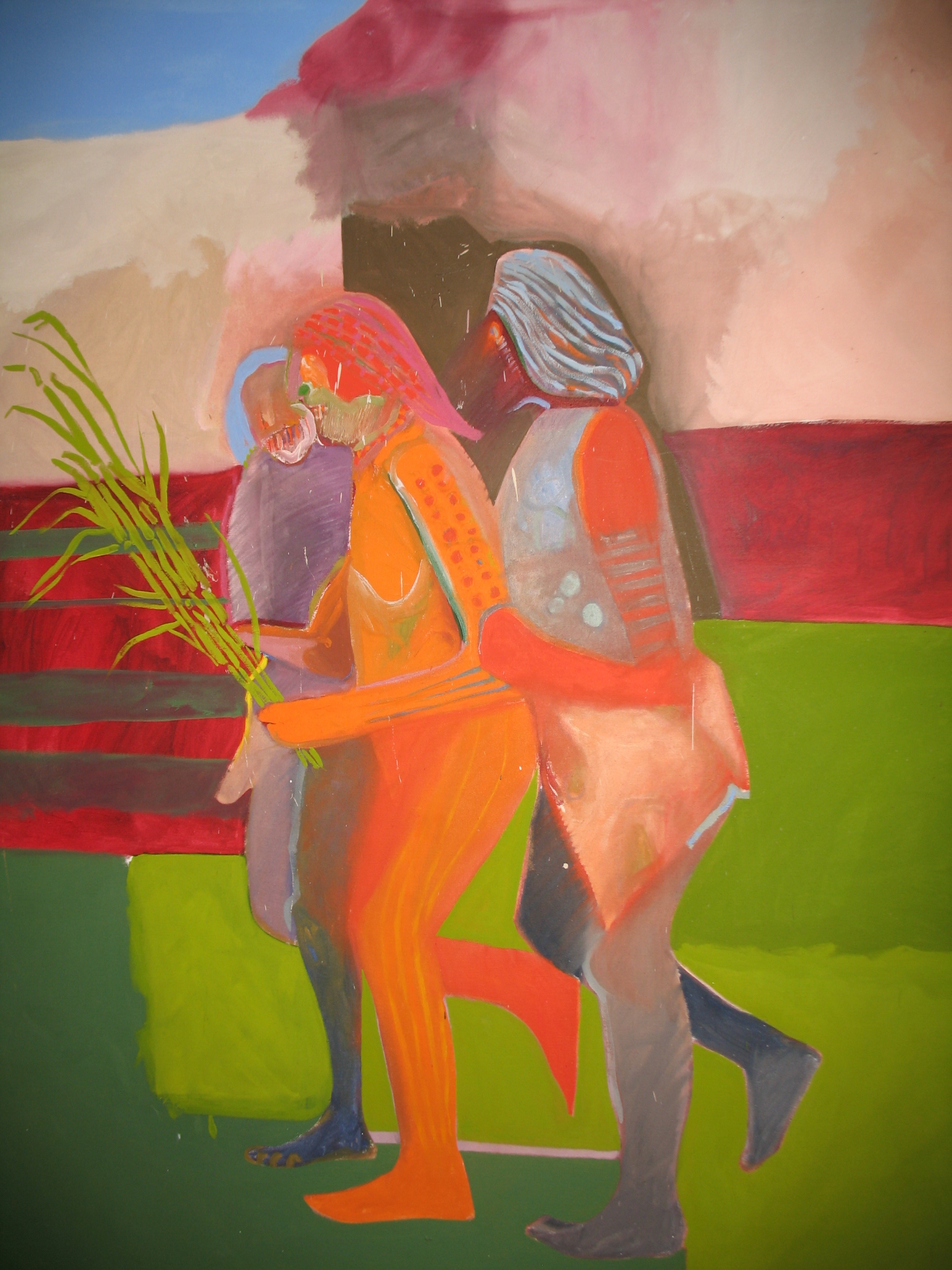 Indians #19 , Fritz Scholder/courtesy Philbrook Museum