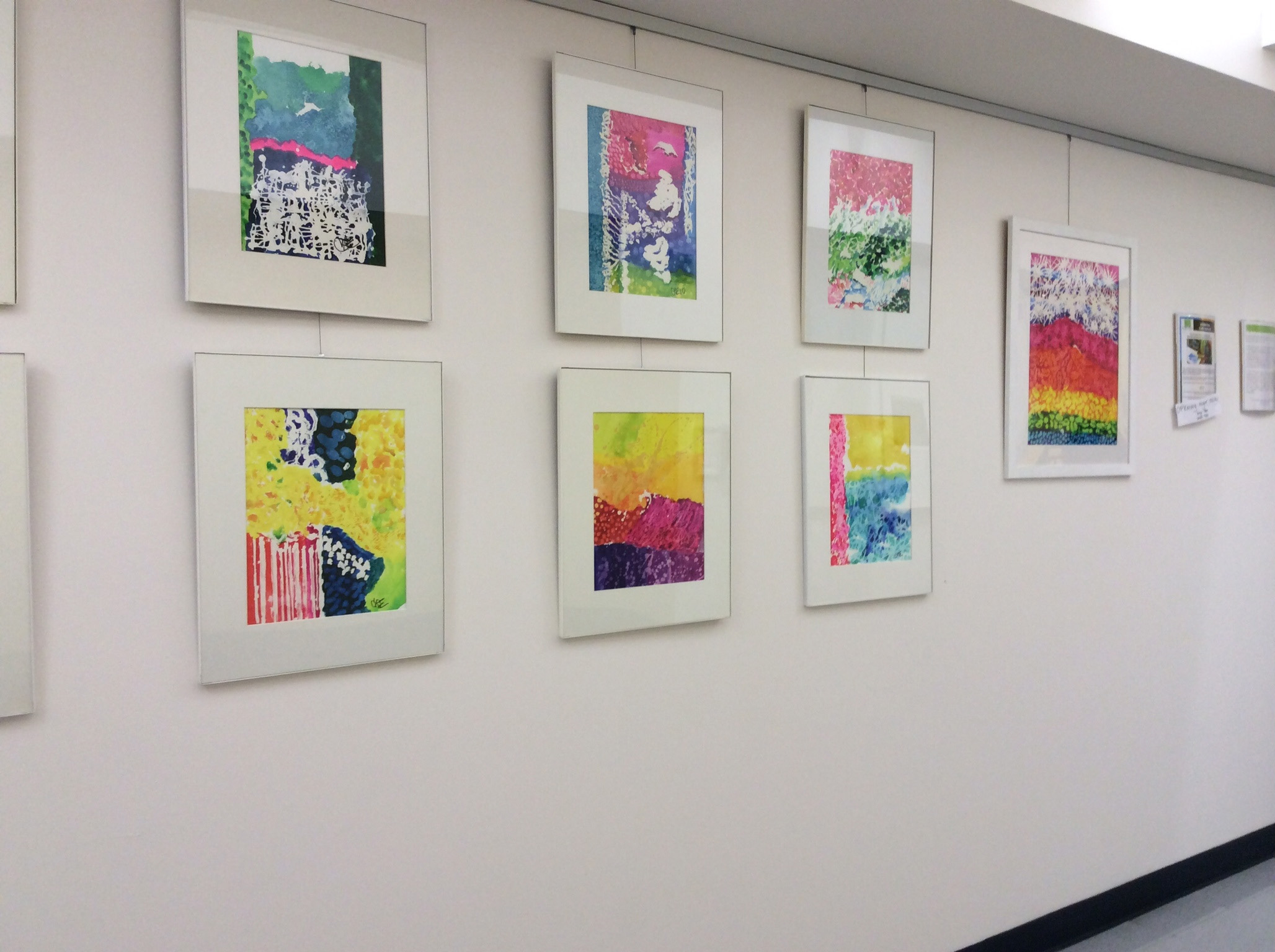 Art display at The Creative Center. ©New York's Creative Center at University Settlement