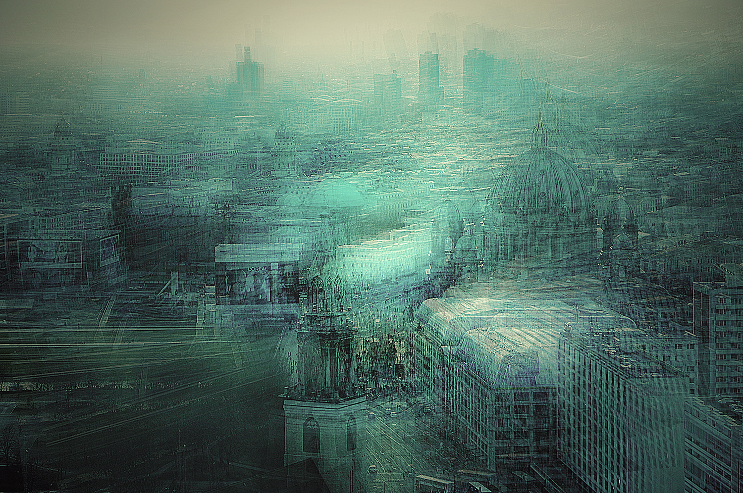 Berlin View 6 x 9", signed and numbered, edition of 5 Archival pigment print $110
