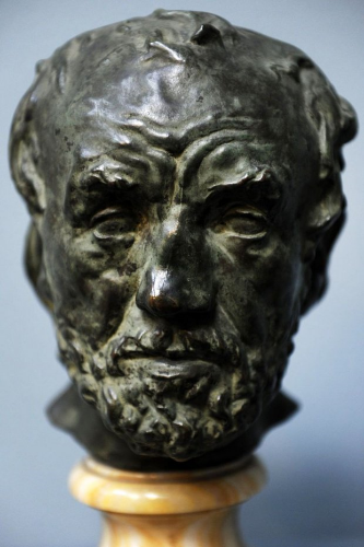 The Man with the Broken Nose , 1863, Auguste Rodin