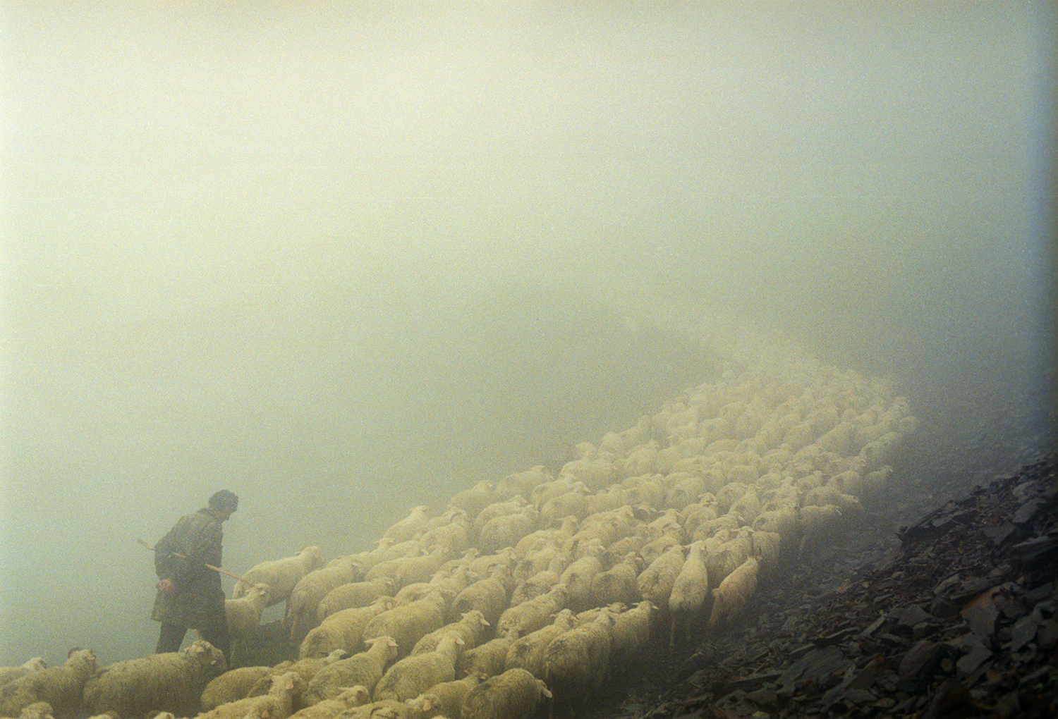 Up to the Mountains in the Fog Dmitry Gomberg 6 x 9, Edition of 5, signed and numbered Archival inkjet print