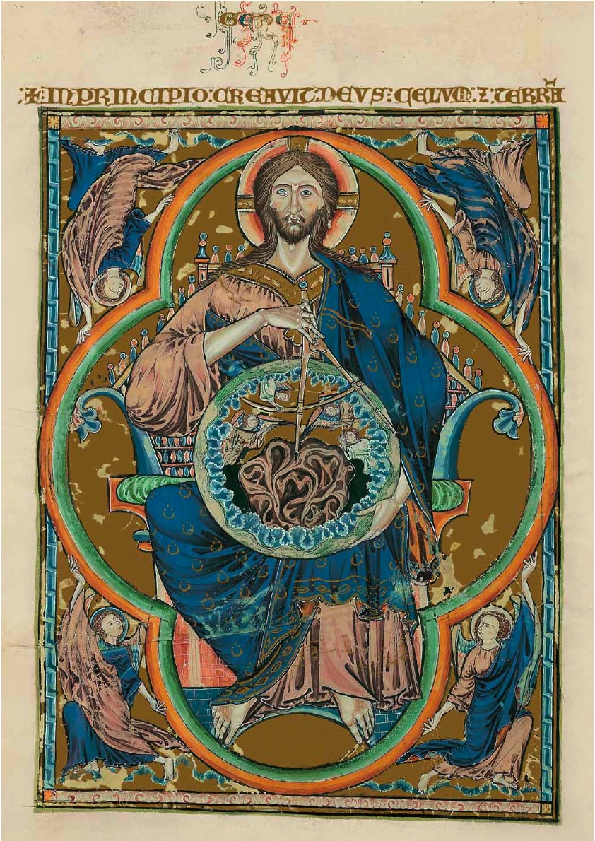 "Bible moralisée de Tolède - Dieu pantocrator" Licensed under Public Domain via Commons