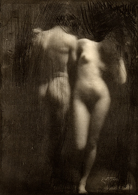 Adam und Eva 1898 by Frank Eugene via Commons