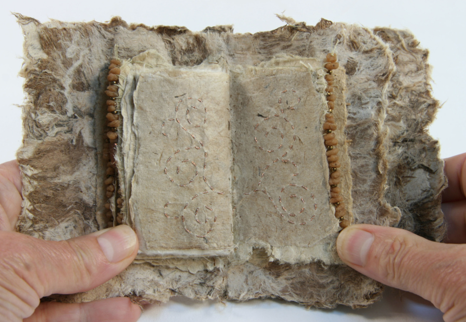 Detail of Renewed Wisdom removed from the cradle.