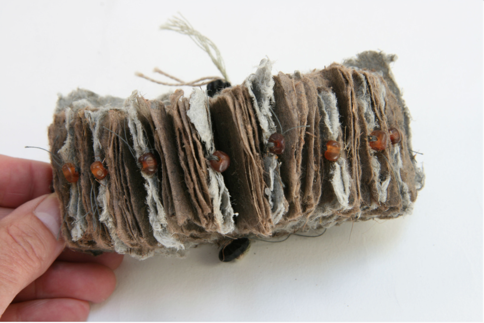 Detail of Ixchel's Dream removed from the cradle.