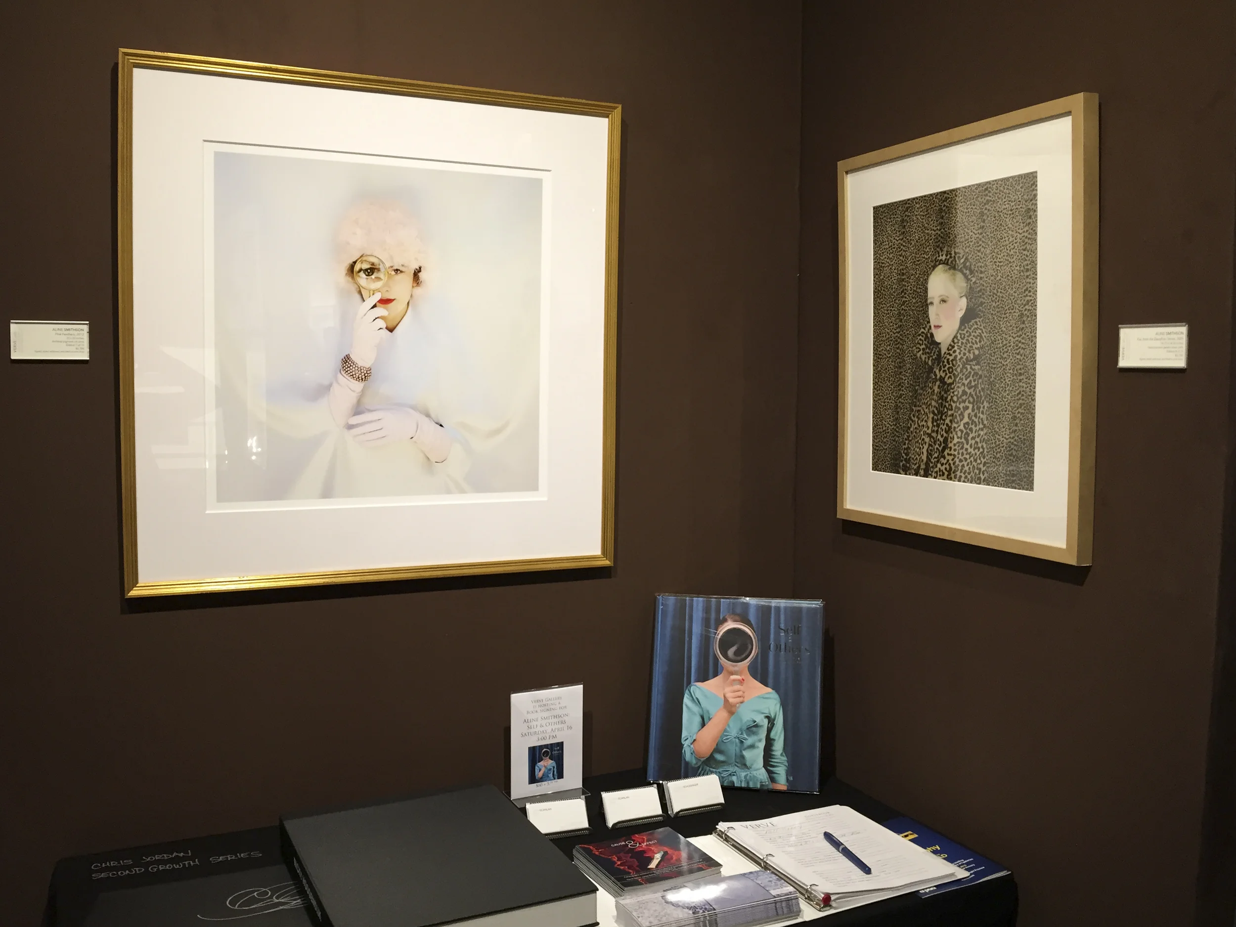 Aline Smithson on view at Verve Gallery, AIPAD