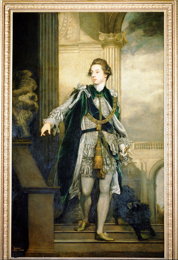 Sir Joshua Reynolds Portrait of Frederick, 5th Earl of Carlisle (1769).