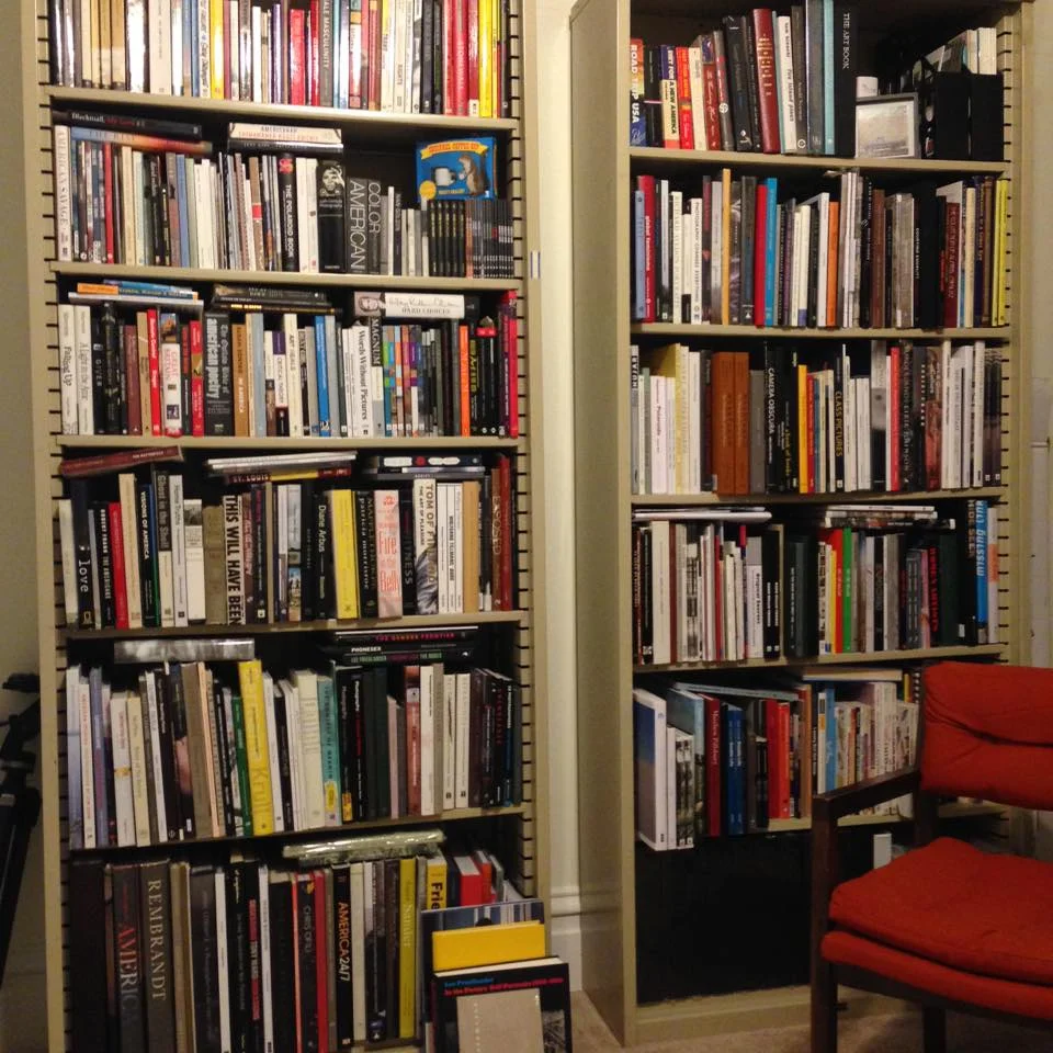 Jess T. Dugan 's comfortable reading nook.