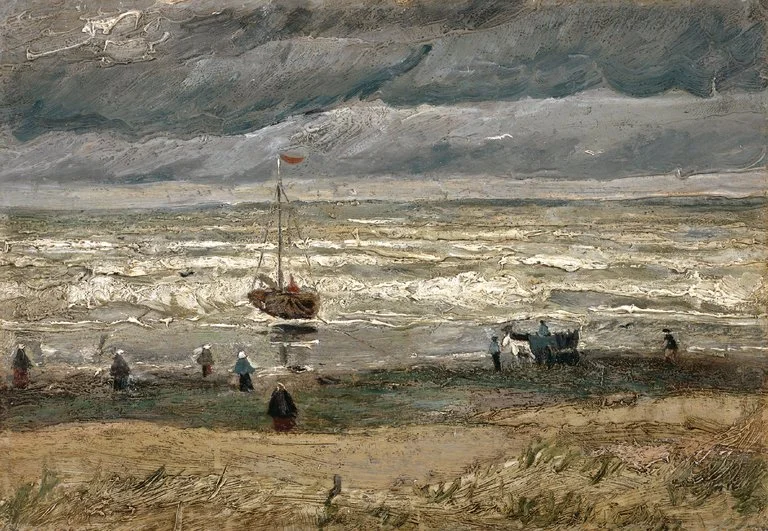 “Seascape at Scheveningen” (1882) was stolen from the Van Gogh Museum in Amsterdam in 2002