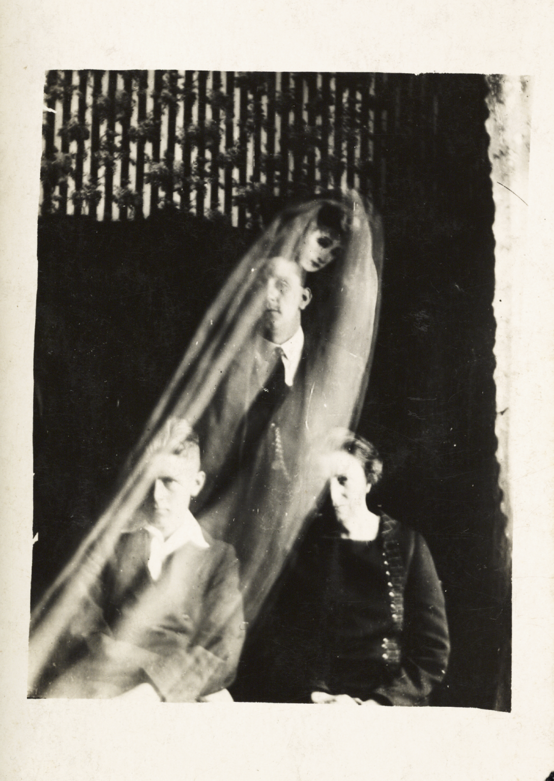 Spirit photograph by William Hope, c. 1920