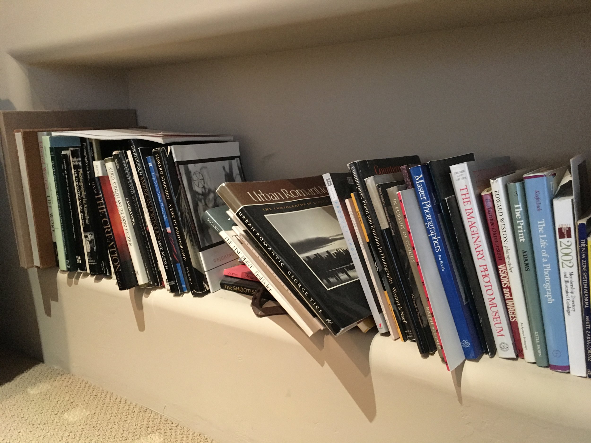 Richard M. Coda 's slanted shelf