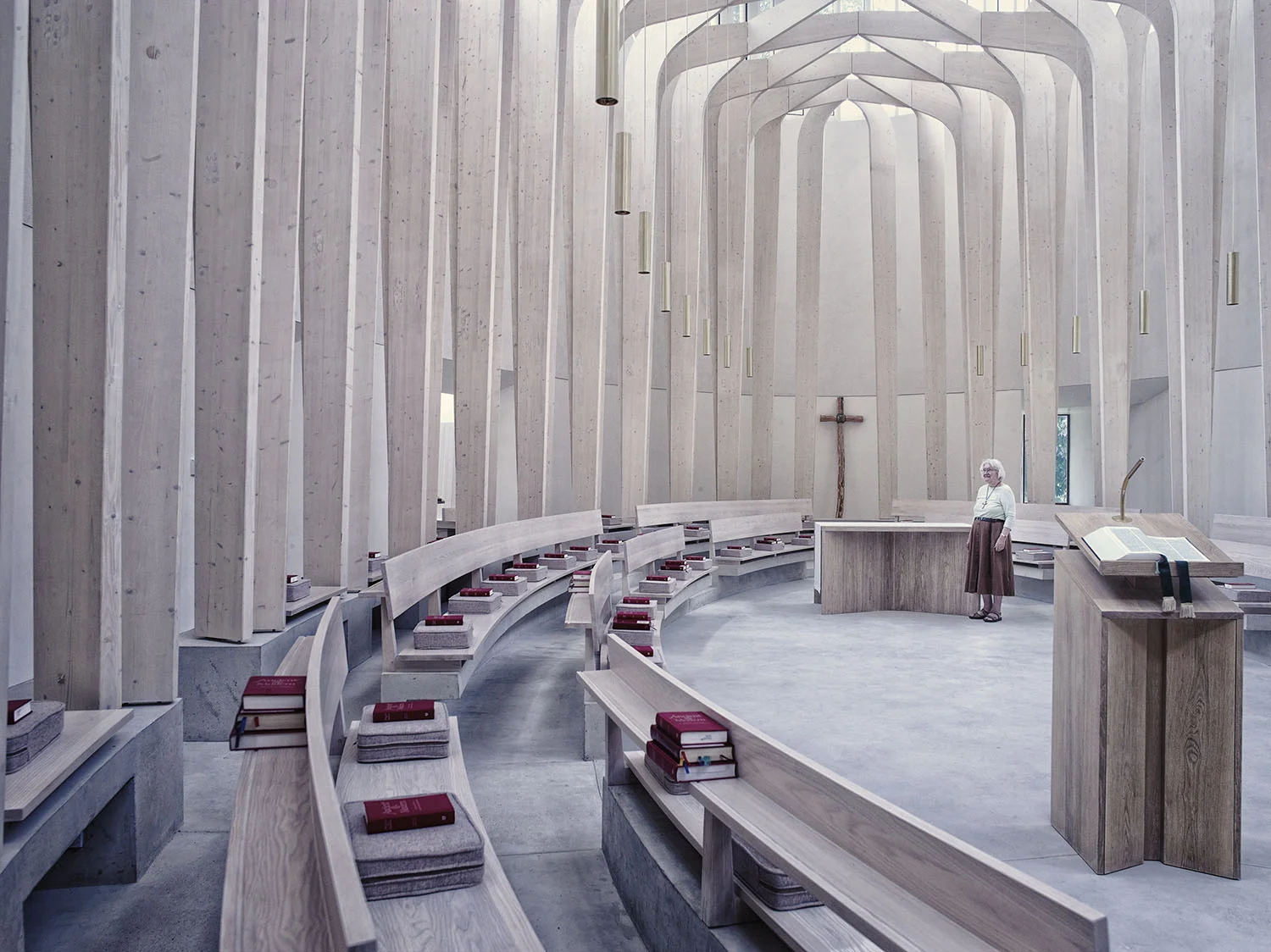 Sister Ann Verena CJGS, Bishop Edward King Chapel, Ripon College, 2013