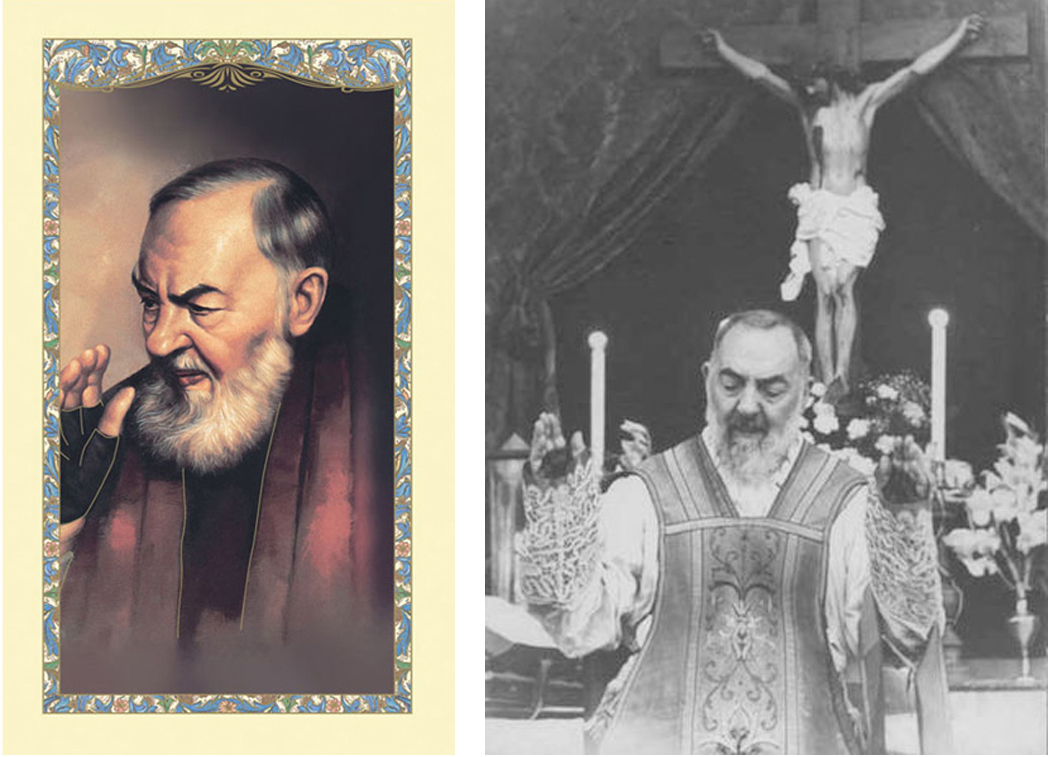 Saint Pio of Pietrelcina (1887 – 1968). Canonized: 2002. Photo: c. 1940s