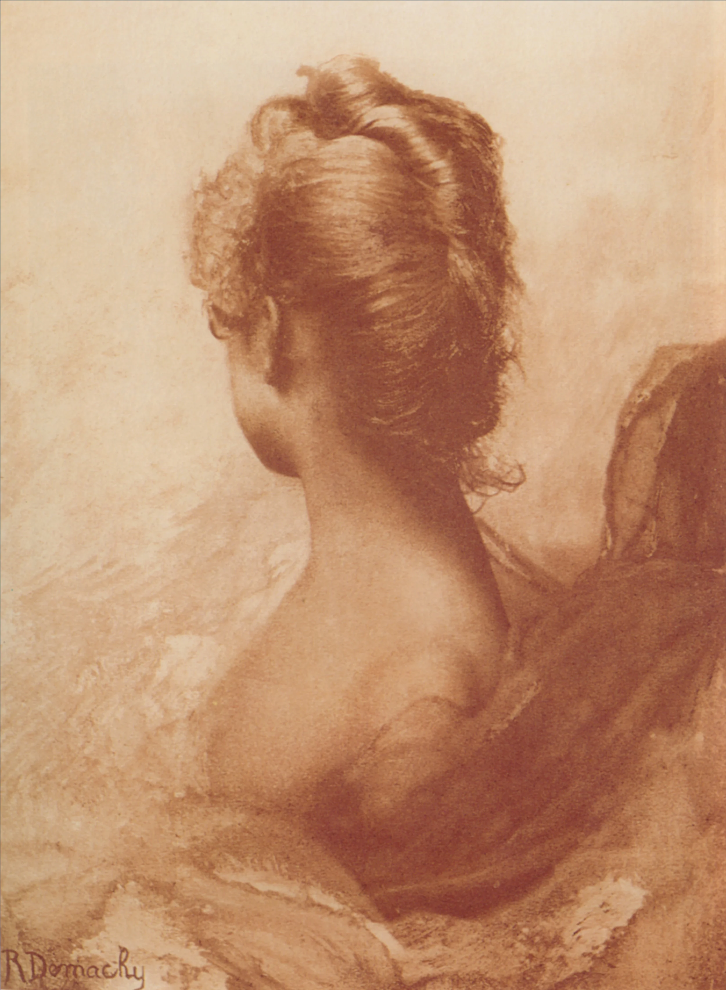 Robert Demachy, Study in Red, 1898