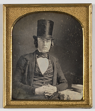 Thomas Olney Pike . Daguerreotype, Connecticut, ca. 1845. Gift of Susan Pike Corcoran , 2016.