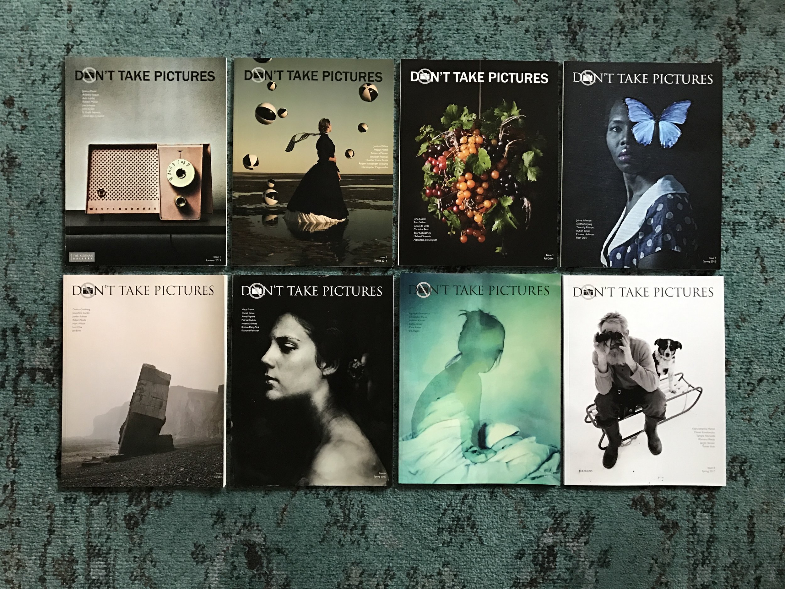 All eight issues of Don't Take Pictures