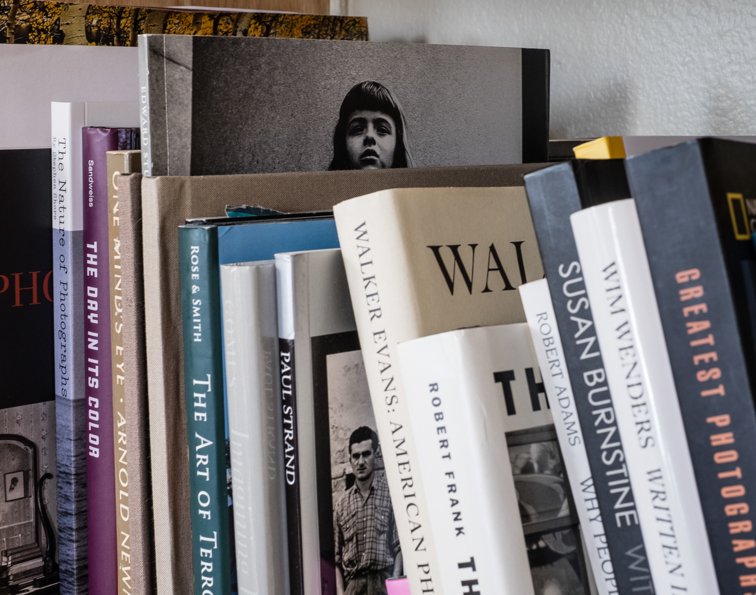 A closer look at Wayne Swanson's photobook library.