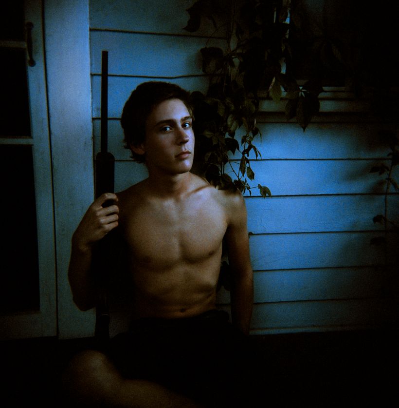 Daniel and His Gun , Emily Earl, Savannah, GA (Holga) Honorable Mention