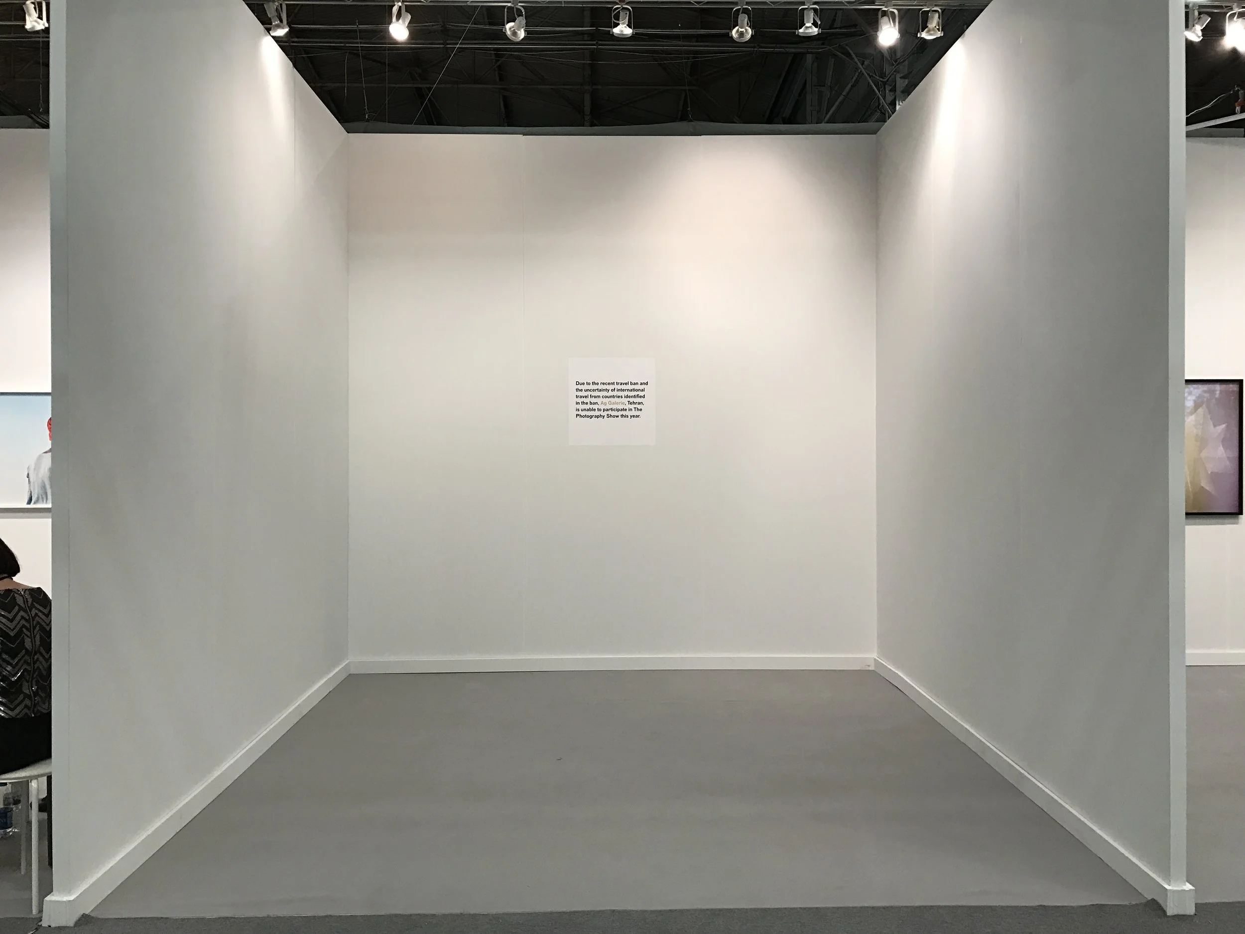 Ag Galerie's booth at AIPAD Photography Show. Photo by the author for Don't Take Pictures .
