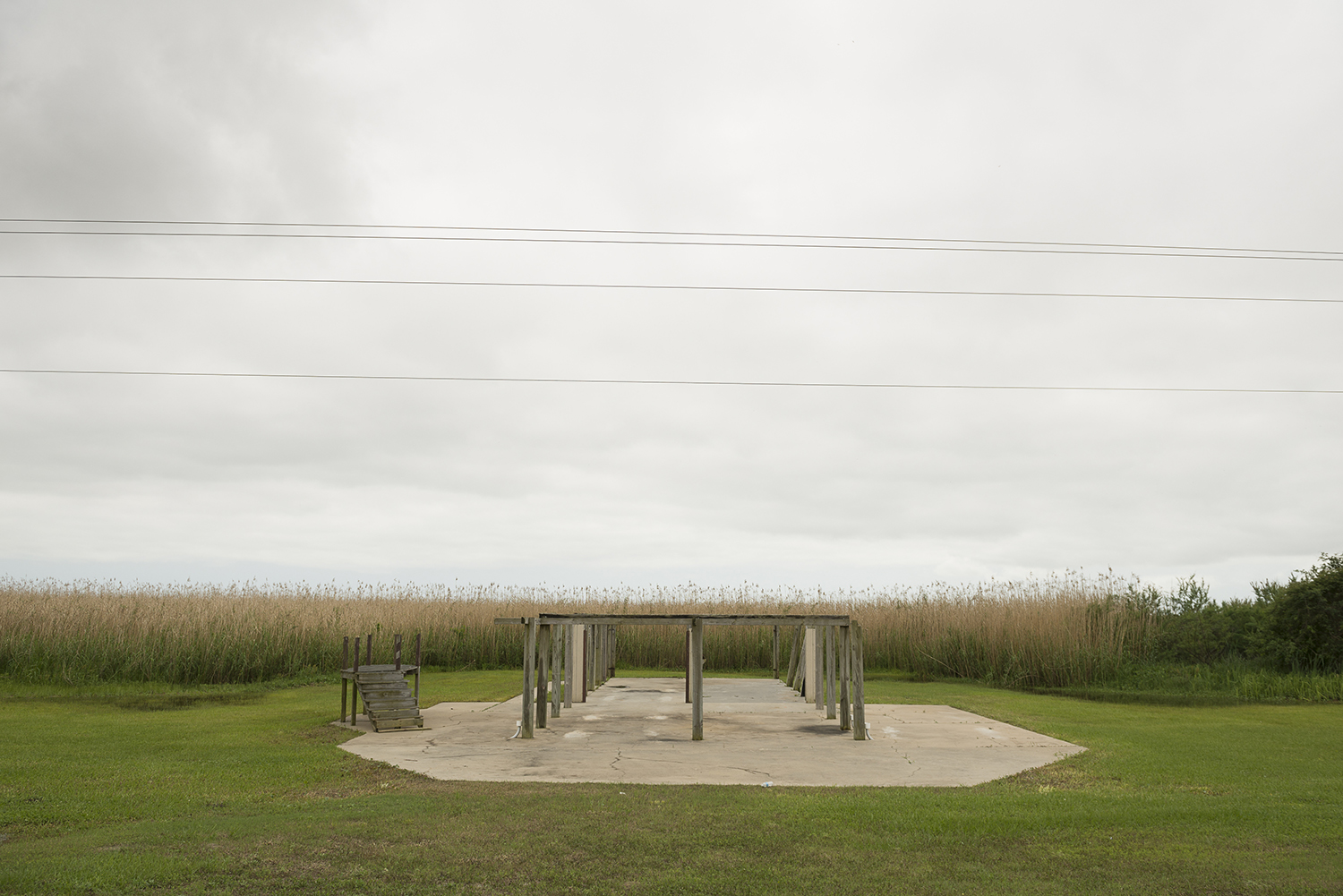 Vacant Stilts, Louisiana, 2015