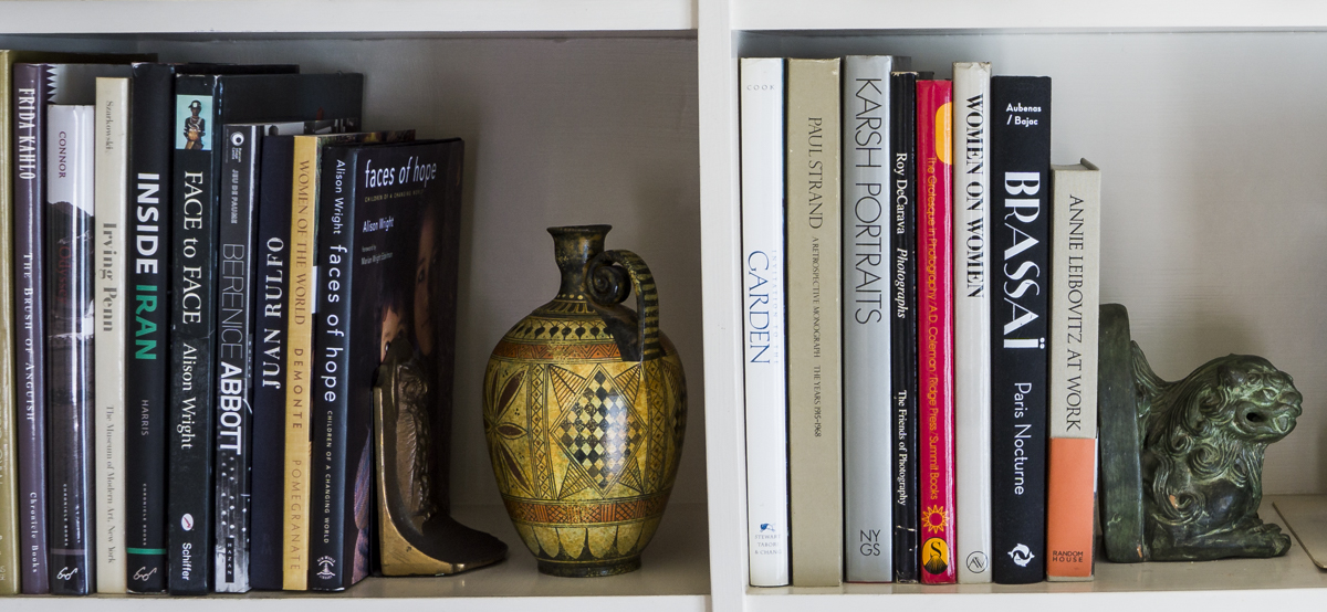 Judi Iranyi 's eclectic collection.