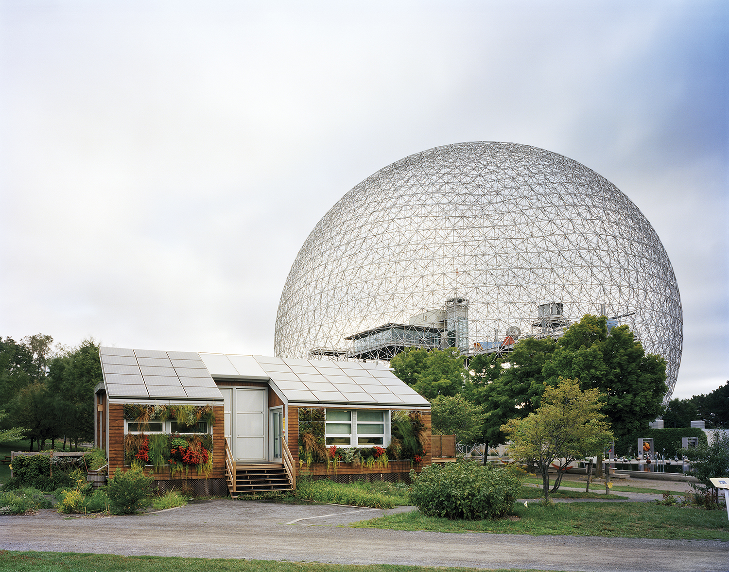 Montreal 1967 World's Fair, "Man and his World," Buckminster Fuller's Geodesic Dome with Solar Experimental House, 2012 , Jade Doskow