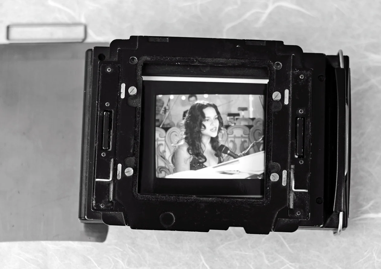 Polaroid capture by T.Voekler, via Wikimedia Commons