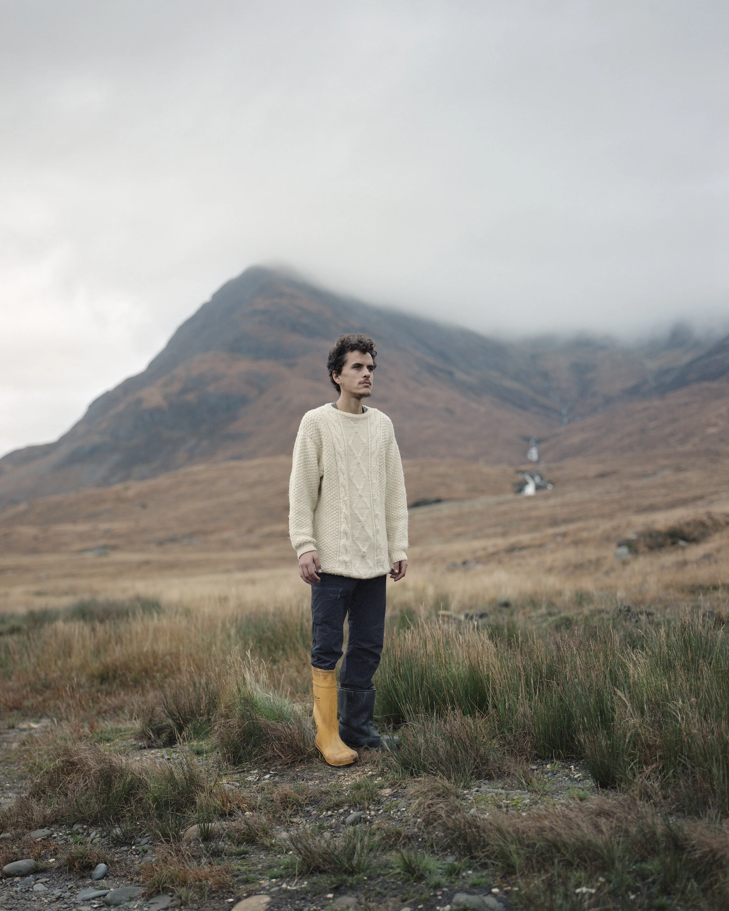 Giles at Camasunary Bothy, Isle of Skye, Scotland