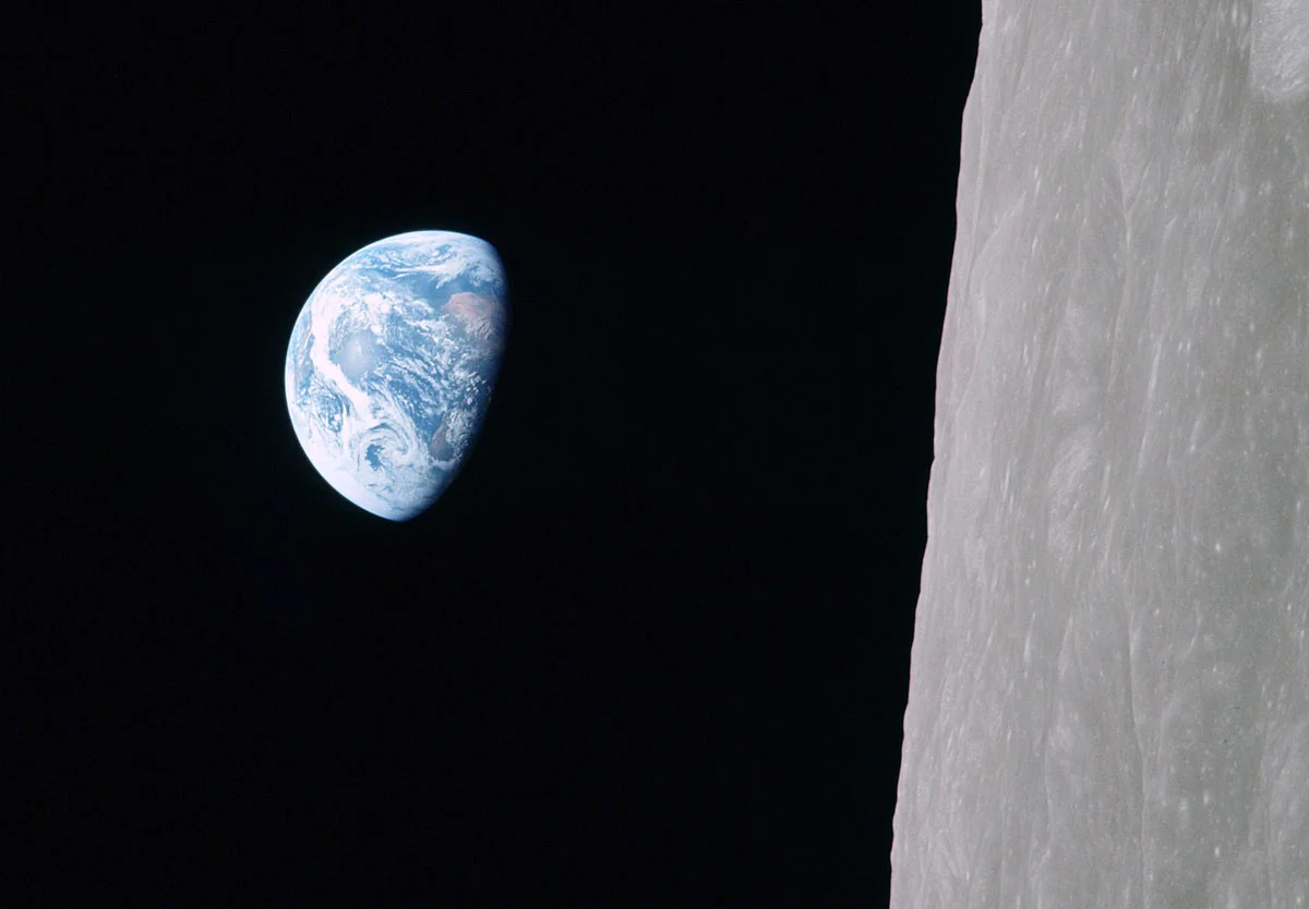 Earthrise. Photo courtesy Bill Anders / NASA