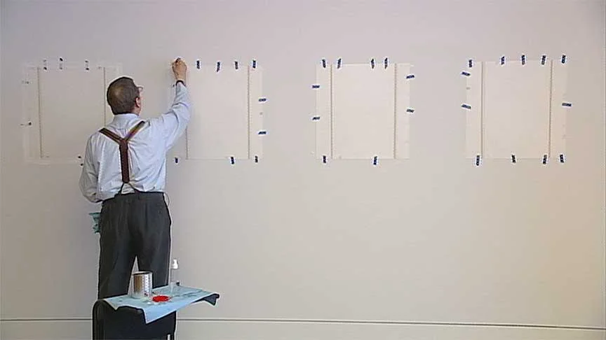 Robert Ryman. Screenshot from Art21 documentary.