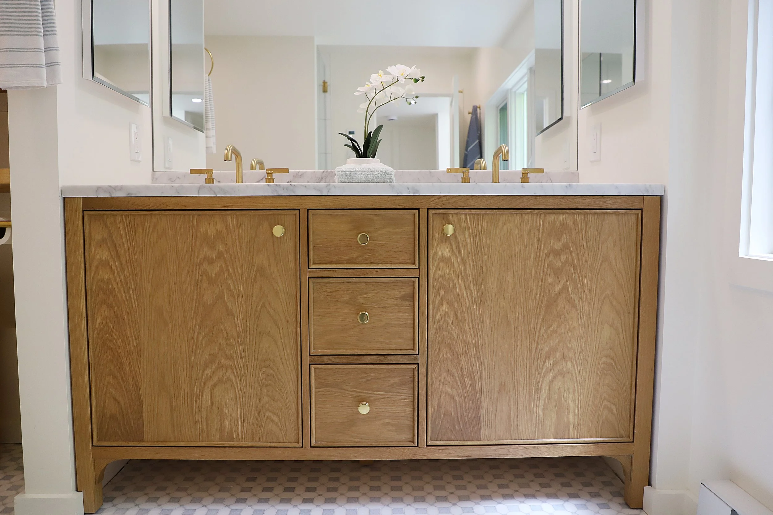 AFTER MASTER BATH RENOVATION 