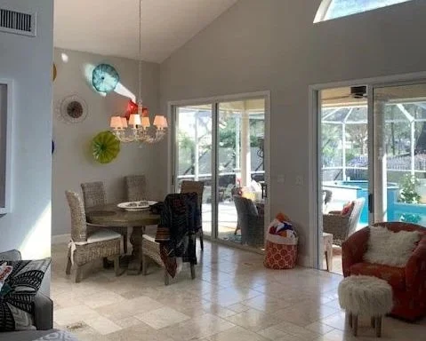 LIVING DINING BEFORE RENOVATION