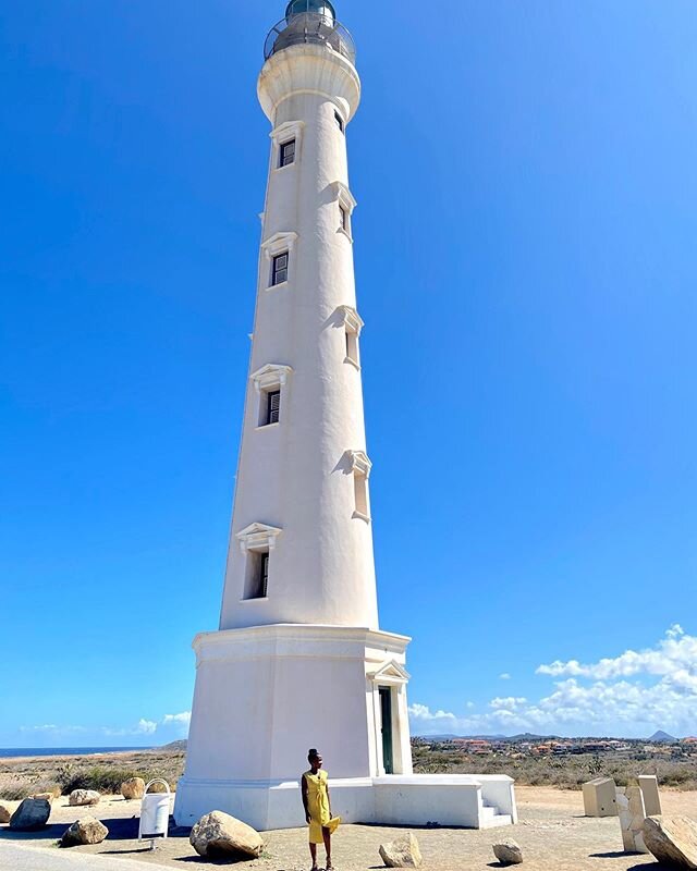 Aruba.
.
.
California Lighthouse.
.
&ldquo;Named for the wooden steamship California, which was wrecked nearby on September 23, 1891.&rdquo; .
.
The 118 stair hike up this narrow structure is well worth the mesmerizing, panoramic views of Aruba. Once