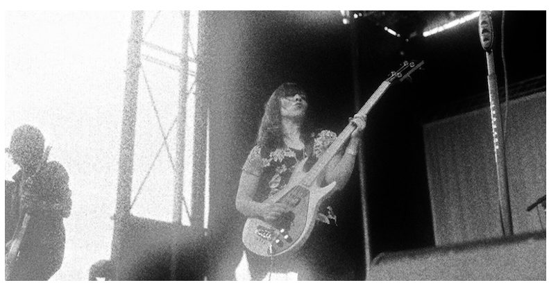 Capsula band live performance official photos psychedelic rock trio levitation