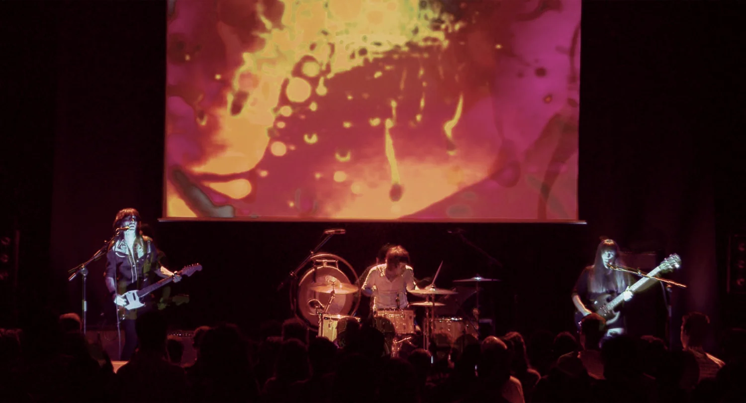 Capsula band live performance official photos psychedelic rock trio