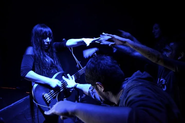 Capsula band live performance official photos psychedelic rock trio usa tour