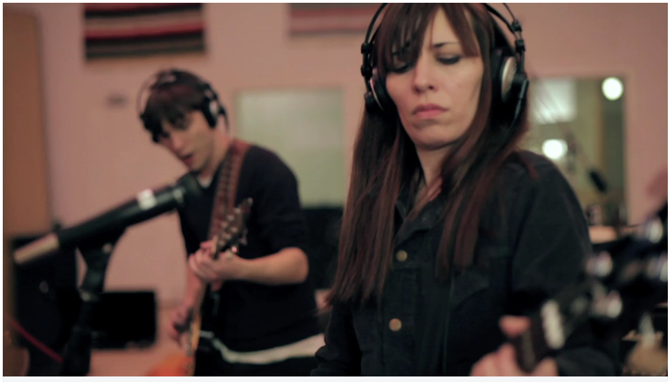 Capsula band live performance official photos psychedelic rock trio coni duchess