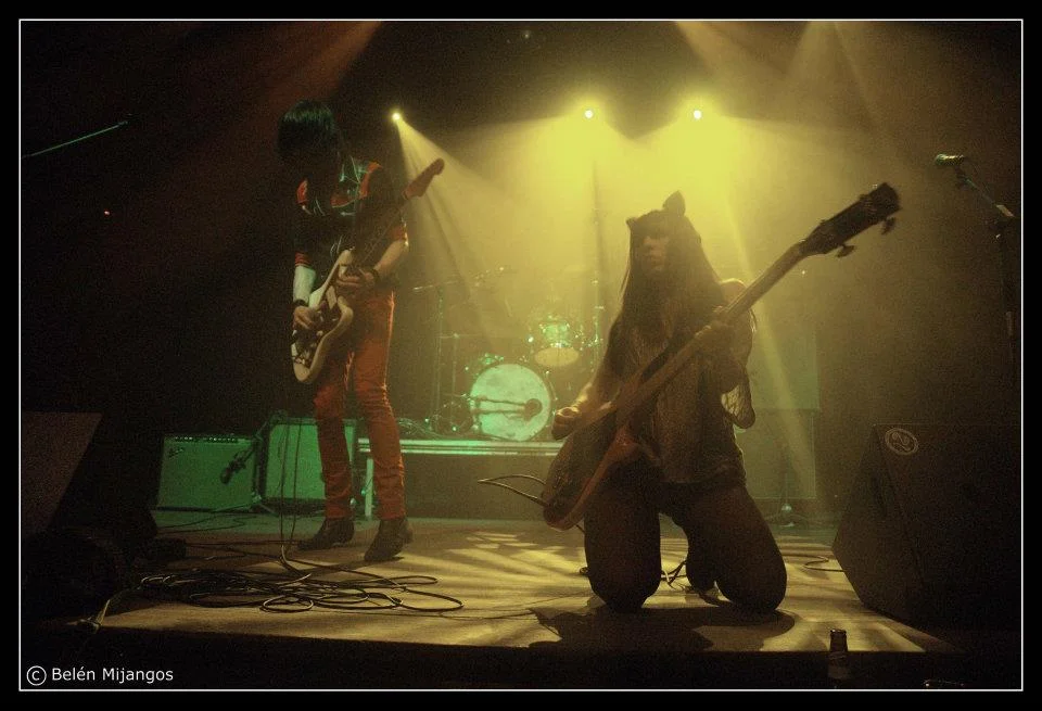 Capsula band live performance official photos psychedelic rock trio